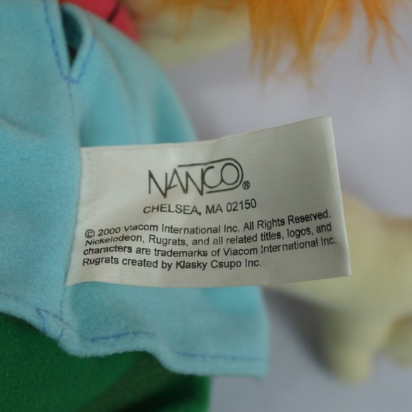 Vintage Nickelodeon 2000 Y2K Rugrats Chuckie Finster Plush Doll 12" with Tags - Picture 7 of 8